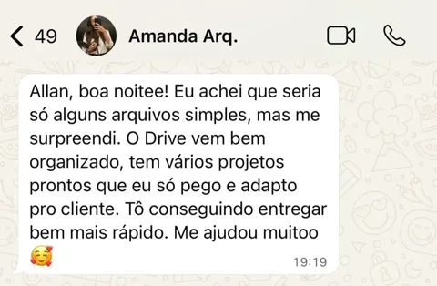 Depoimento - Amanda, Arquiteta